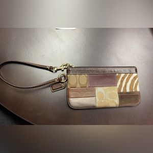 Coach small wristlet